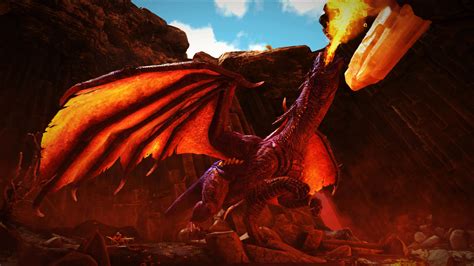 Dragon Boss Ark Survival Evolved Wallpaper