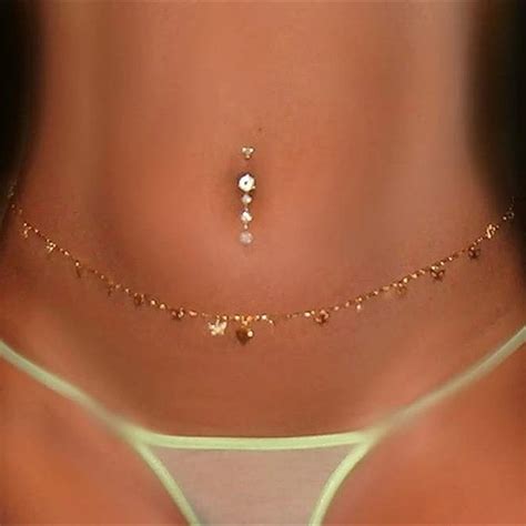 Aliexpress Com Buy New Body Jewelry Simple Sexy Butterfly Bikini Belly Waist Chain K From