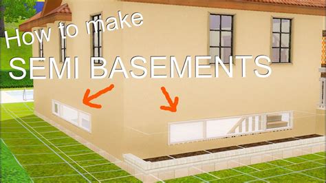 You will have to hit page down again to see the new level. How to make semi basements (basements with windows) on The ...