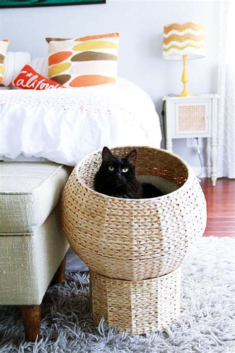 30 Cool Cat Beds Ideas For Your Four Legged Buddy Hercottage