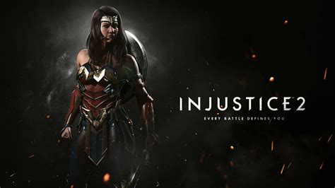 Wonder Woman In Injustice 2 Wallpaperhd Games Wallpapers4k Wallpapers