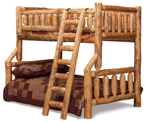 Rustic Log Bunk Beds From Dutchcrafters Amish Furniture Store