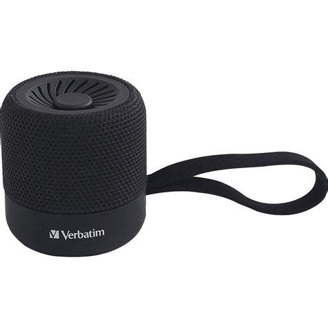 Verbatim Ver70228 Wireless Mini Bluetooth Speaker Black 1 Black