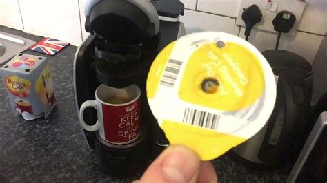 Inserts into the water tank lid easily. How to use Bosch Tassimo Coffee Maker - YouTube