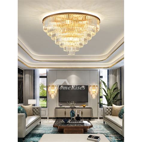 About 26% of these are led ceiling lights, 30% are chandeliers & pendant lights a wide variety of ceiling lights for living room options are available to you, such as color temperature(cct), lamp body material, and ip rating. Crystal Pendant Gold Round Contemporary Ceiling Light ...