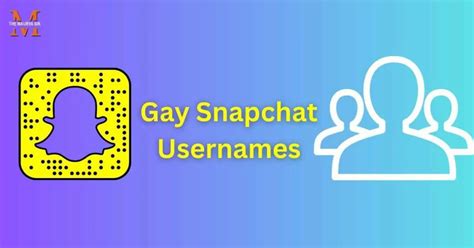 51 Gay Snapchat Usernames Find In Your Best Community The Maurya Sir