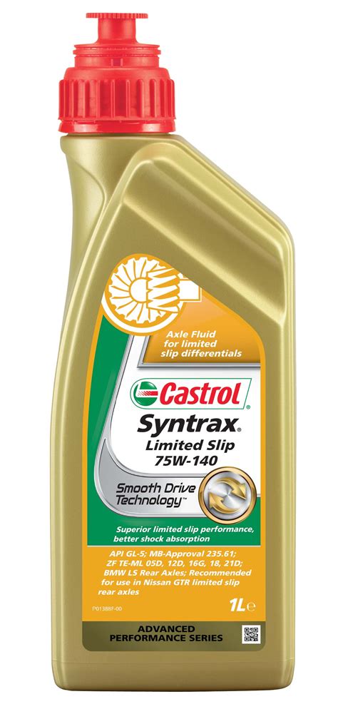 Castrol Syntrax Limited Slip 75w 140 Full Synthetic Gear Oil 1 Liter