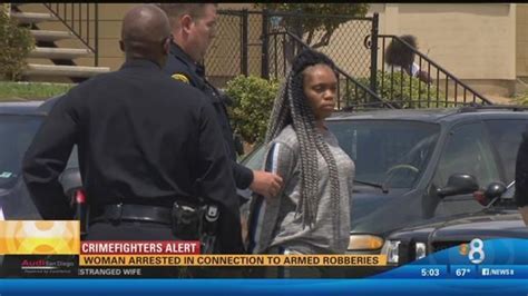 Woman Arrested In Connection To Armed Robberies Cbs Com