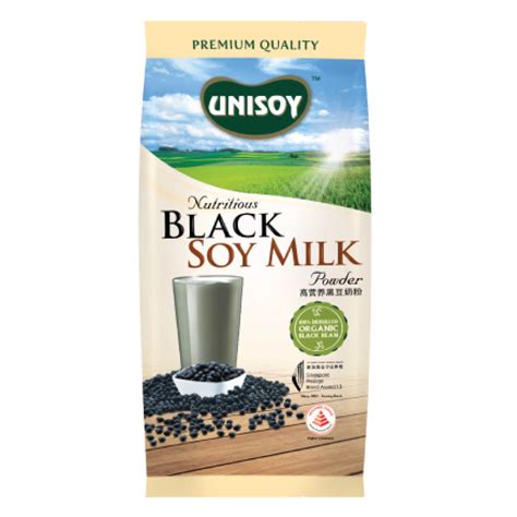 Unisoy Nutritious Black Soy Milk Powder 500g Singapore Food United