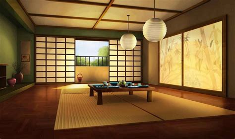 Japanese interior design incorporates a peaceful setting with elements of nature that give off a. Image result for modern japanese tea room | Pokój