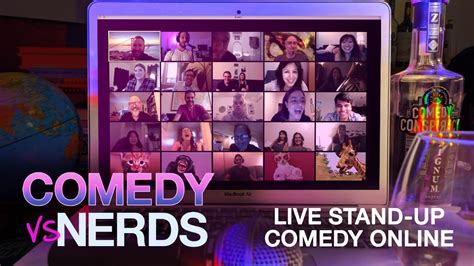 Live Stand Up Comedy Works On Zoom Comedy Vs Nerds Youtube
