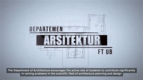 Video Profil Departemen Arsitektur Universitas Brawijaya YouTube