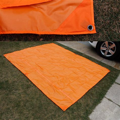 Camping Caravan Tarp Tent Floor Waterproof Ground Sheet Beach Sun Shade
