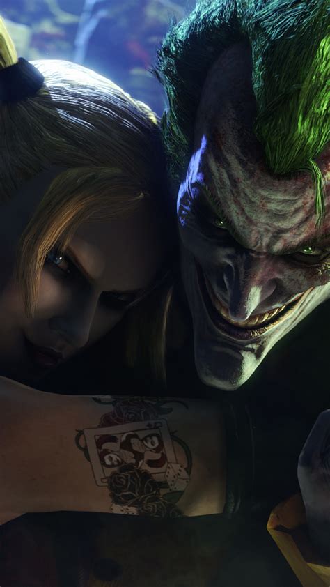 Arkham city promises to build on the success of arkham asylum, but expanding the excellent stealth and combat with more playable characters and a huge city to explore. Joker Wallpaper batman arkham city joker harley quinn 105399 1080x1920 - Supportive Guru