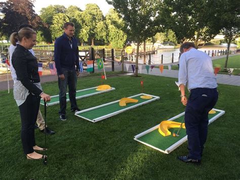 After nine holes, the lowest score wins. Secondhand Prop Shop | Golf | Mobile 9 Hole Crazy Golf ...