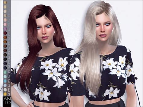 Sims 4 Hairs The Sims Resource Eden Hair By Anto