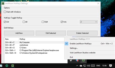 Hotkeyz Lets You Create Custom Windows 10 Hotkeys