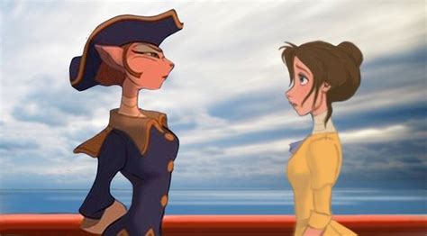 Treasure Planet Captain Amelia Disney Friends Disney Crossover