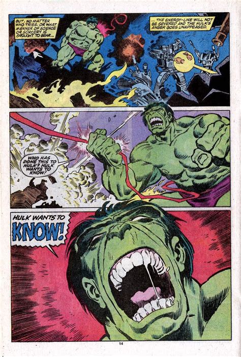 Incredible Hulk 313 Pg18 Par Mike Mignola Gerry Talaoc Planche
