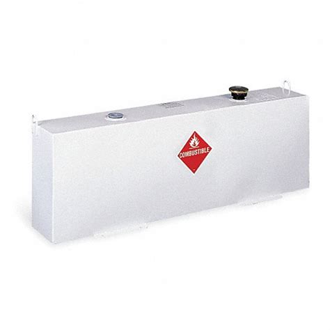 Crescent Jobox Liquid Transfer Tank White Rectangle 37 Gal Capacity