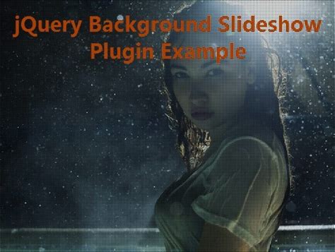 You may use one or more images to set the background of elements by css3, as well. Fullscreen Background Image Slideshow Plugin with jQuery ...