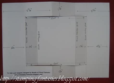 See more ideas about folded cards, cards, tri fold cards. Floral Fantasies: Tri fold card tutorial