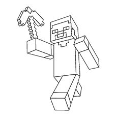 Free printable minecraft colouring pages. Wolf In Minecraft Coloring - Play Free Coloring Game Online