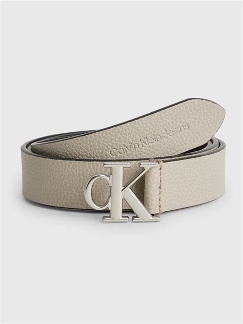 Leather Logo Belt Calvin Klein K60k610593pbc