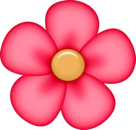 6 Petal Flower Clipart Free Download On Clipartmag