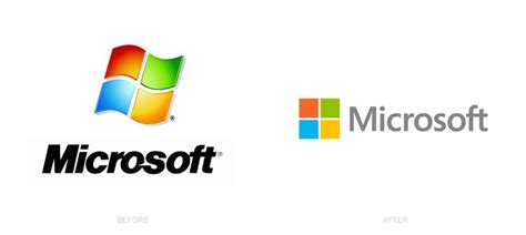 New Microsoft Logo Logo Evolution Branding Design Logo Logos