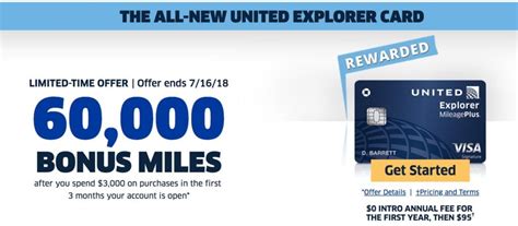 Maybe you would like to learn more about one of these? Chase United MileagePlus Explorer Changes Are Now Live - Plus Targeted 60,000 Mile Bonus ...