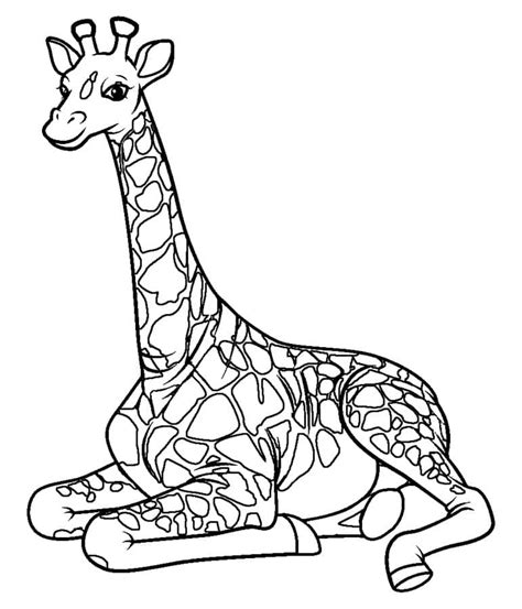 Coloriage Girafe à Imprimer Sur Coloriageenfantcom