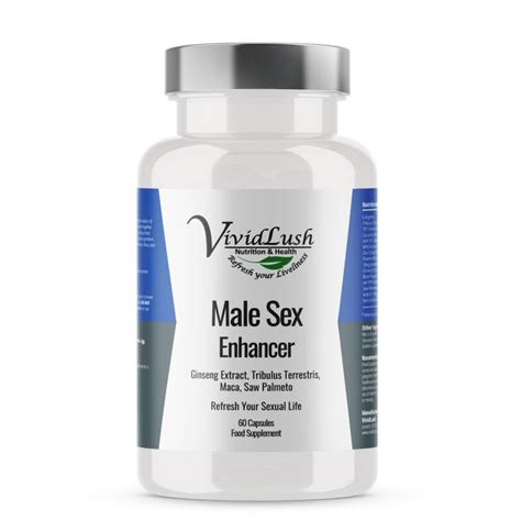 male sex enhancer supplements vividlush 30 tablets herbal blend