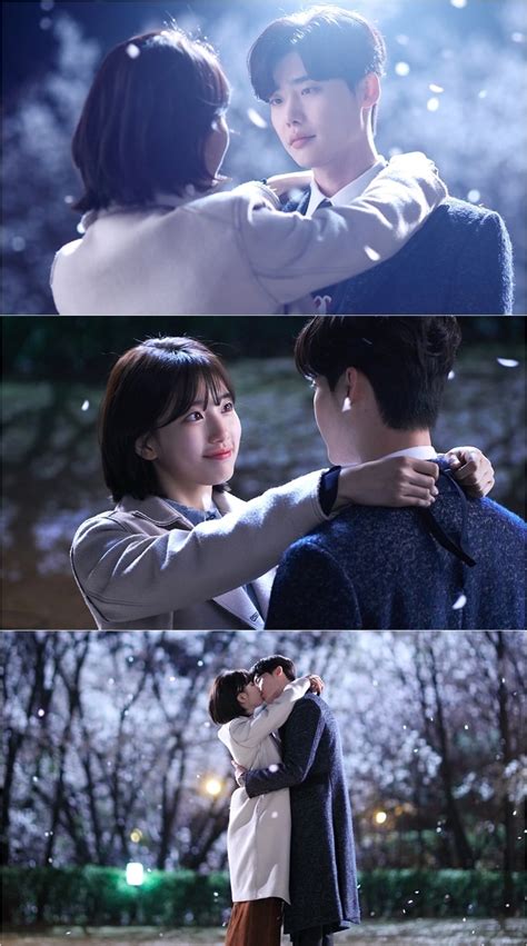 “while you were sleeping” reveals more photos of suzy and lee jong suk s iconic kiss to thank