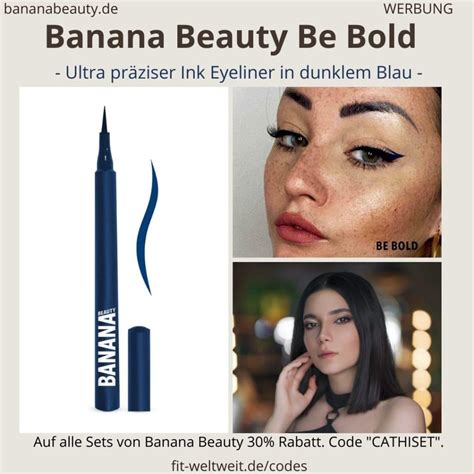 Banana Beauty Eyeliner Erfahrungen Basic Bitch Farbige Ink Liner Test