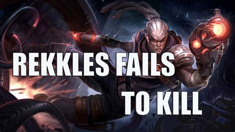 League Of Legends Short Lcs Failsrekkles Fails To Kill Kev1n Youtube