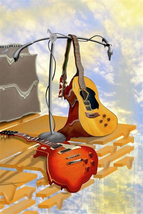 Pin By Tracy Warrington On Music Art Surreal Art Guitar Art Musical Art