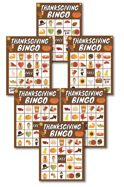 Thanksgiving Bingo Play Party Plan