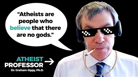 Atheist Professor Defines Atheism Youtube