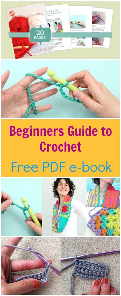After a couple of rows, you'll be crocheting full projects with this it's made up of basic crochet stitches that you probably already know. Free Crochet Patterns For Beginners PDF E-Book Download ...