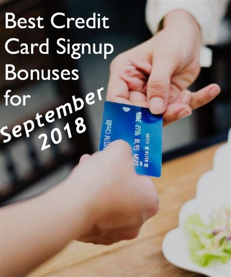 Examine the rates and fees of cards before applying. Best Credit Card Signup Bonuses for September 2018 #bradsdeals #creditcard #september # ...