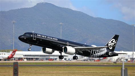 Air New Zealand A321neo Stops In Cairns Before Reaching Auckland