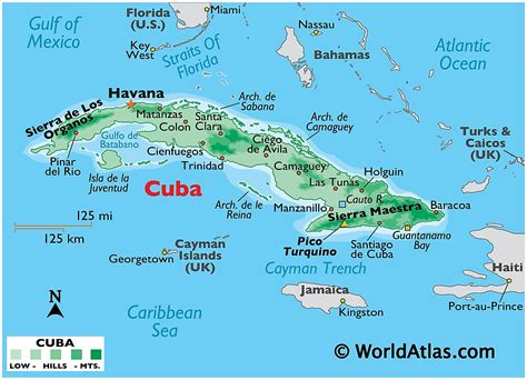 Mapas De Cuba Atlas Del Mundo