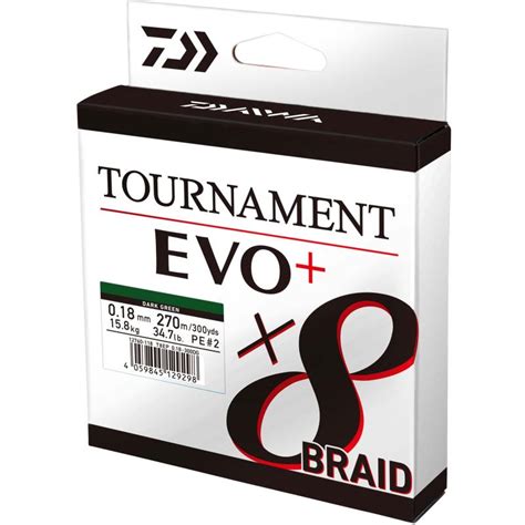 Daiwa Tournament X8 Br EVO 0 16mm 900m DG