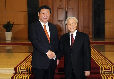 Phú trọng cùng 9 ủy viên bộ chính trị khóa xi quá tuổi đều xin không tái ứng cử vào trung ương khóa xii. Chinese President pledges to effectively control differences at sea - News VietNamNet