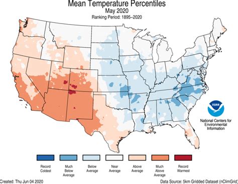 Was May 2020 Warm And Dry Or Cool And Wet Across The Us It Depends