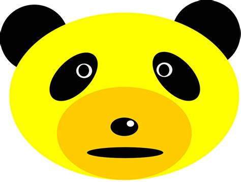 Free Vector Graphic Panda Bear Face Head Animal Free Image On