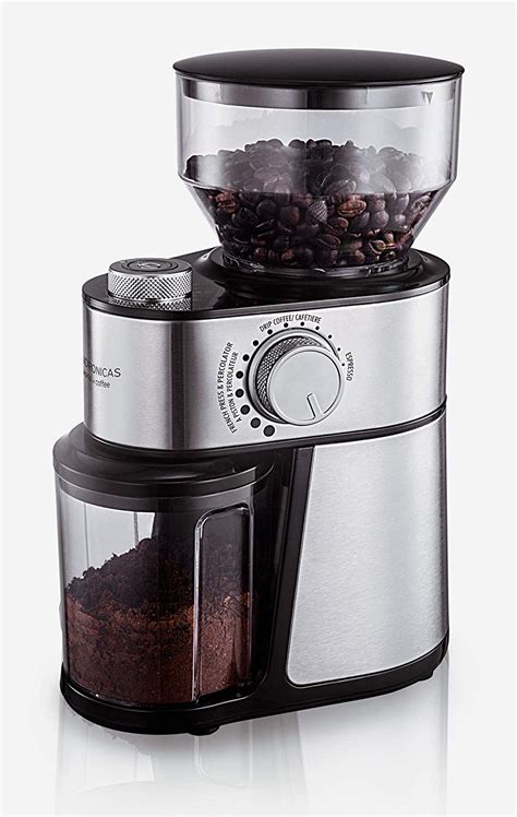 Andronicas Coffee Bean Burr Grinder Machine Electric Burr Mill With