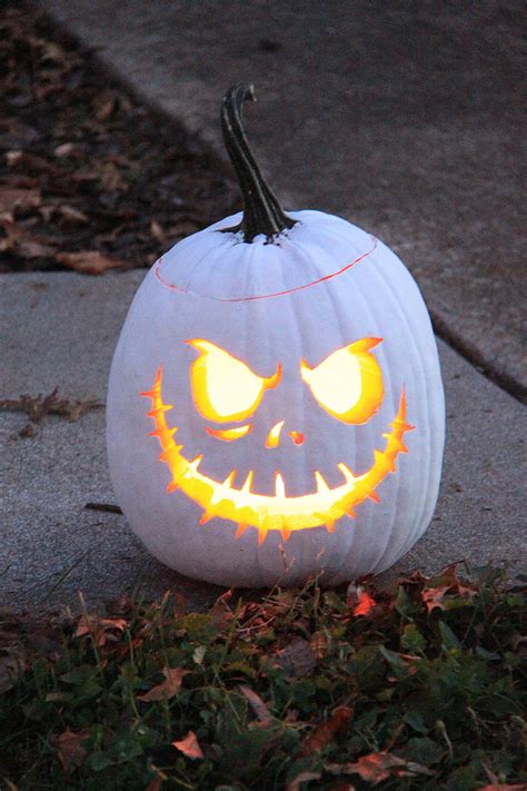 Royalty Free Photo Lighted Jack O Lantern On Road Pickpik