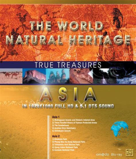 World Natural Heritage Asia Blu Ray Zavvi